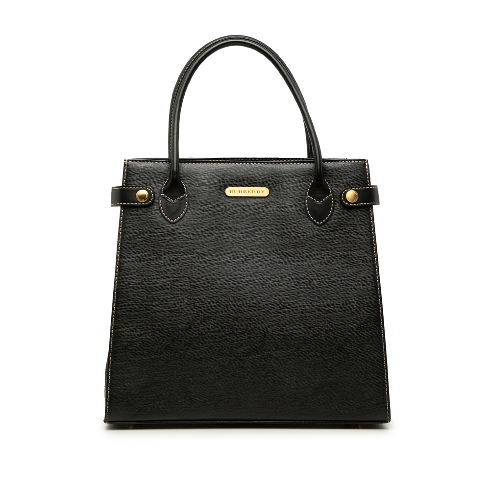 Pre-Loved Burberry Leather Handbag